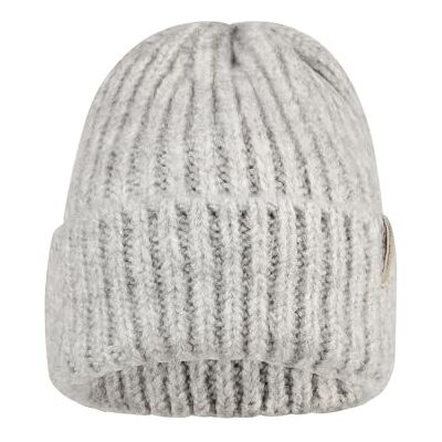 Sterntaler Stickad mössa mjuk touch, Silvermelerad, 51 Sterntaler Stickad mössa mjuk touch, Silvermelerad, 51