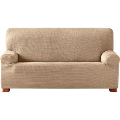 ECOMMERC3 Jacquard storlek 2-sits elastisk sofföverdrag universell och andningsbar passform beige sofföverdrag anti-slip design med elastiskt band ECOMMERC3 Jacquard storlek 2-sits elastisk sofföverdrag universell och andningsbar passform beige sofföverdrag anti-slip design med elastiskt band
