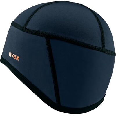 Uvex bike cap thermo cykelkeps värmande fleecematerial andningsaktiv navy S-M Uvex bike cap thermo cykelkeps värmande fleecematerial andningsaktiv navy S-M