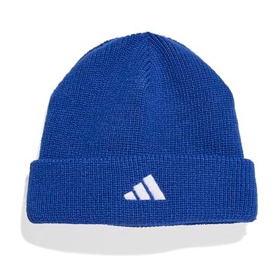adidas Unisex – Barn LITTLE KIDS 3 STRIPES BEANIE, team royal blue, XS adidas Unisex – Barn LITTLE KIDS 3 STRIPES BEANIE, team royal blue, XS