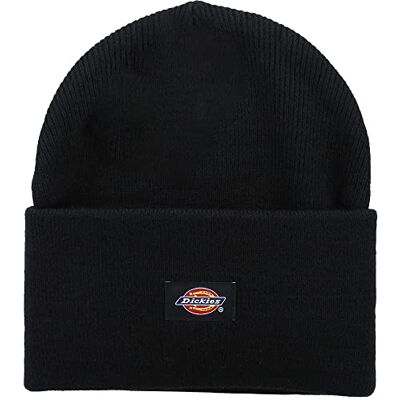 Dickies akryl manschettmössa, Svart, en storlek Dickies akryl manschettmössa, Svart, en storlek