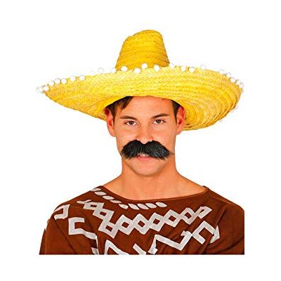 Guirca - Sombrero - 50 cm - flerfärgade tofsar - hat Guirca - Sombrero - 50 cm - flerfärgade tofsar - hat