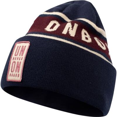 Eivy dam League Beanie-mössa, Marinblå/vin, En Storlek Eivy dam League Beanie-mössa, Marinblå/vin, En Storlek