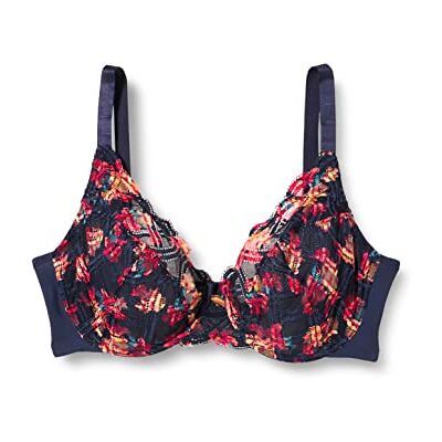 Sans Complexe Elise Fantaisy Slips, Marinblå tryck och blommor, 46/48 dam, Marinblått tryck och blommor Sans Complexe Elise Fantaisy Slips, Marinblå tryck och blommor, 46/48 dam, Marinblått tryck och blommor