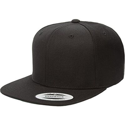 Flexfit Unisex klassisk snapback-keps, män och kvinnor, finns i över 20 färger, en storlek passar alla, svart, Kids Flexfit Unisex klassisk snapback-keps, män och kvinnor, finns i över 20 färger, en storlek passar alla, svart, Kids