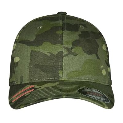 Flexfit Unisex Multicam Cap, keps för kvinnor och män, finns i 5 färger, storlekar S/M – L/XL, multicam tropic, S-M Flexfit Unisex Multicam Cap, keps för kvinnor och män, finns i 5 färger, storlekar S/M – L/XL, multicam tropic, S-M