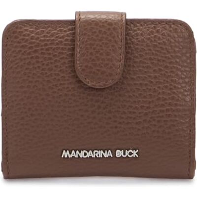 Mandarina Duck Mellow läderplånbok, resetillbehör-plånbok för kvinnor, en storlek, Mjölkchoklad, Taglia Unica Mandarina Duck Mellow läderplånbok, resetillbehör-plånbok för kvinnor, en storlek, Mjölkchoklad, Taglia Unica