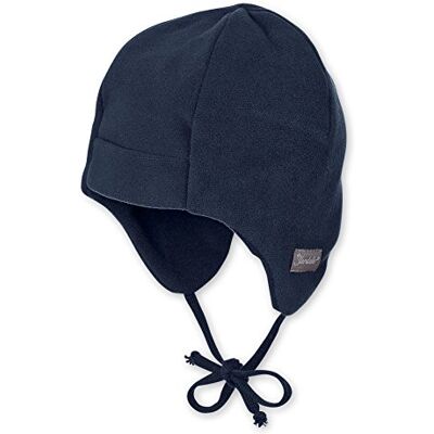 Sterntaler Unisex barn microfleece mössa, marinblå, 45 Sterntaler Unisex barn microfleece mössa, marinblå, 45