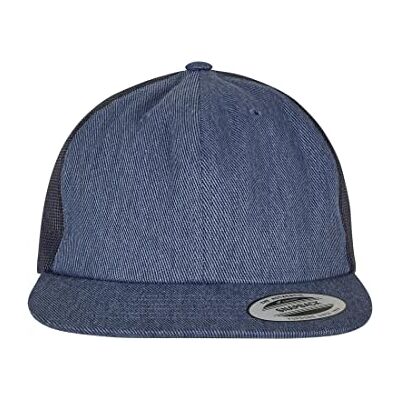Flexfit Unisex baseballkeps denim trucker blå rå en storlek, Blå rå, En Storlek Flexfit Unisex baseballkeps denim trucker blå rå en storlek, Blå rå, En Storlek