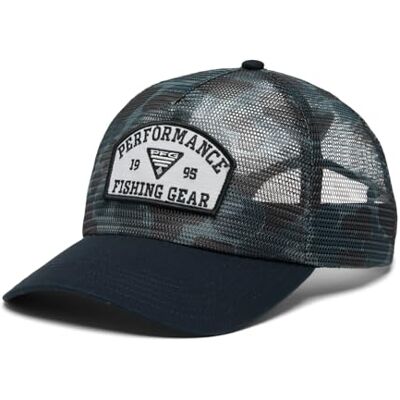 Columbia PFG Tie Down Mesh Snap Back, Svart anka camo/svart, one size Columbia PFG Tie Down Mesh Snap Back, Svart anka camo/svart, one size