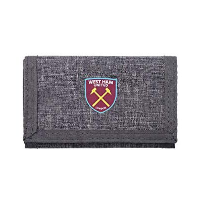 FOCO Fotbollsklubb ljung grå plånbok, West Ham United, One Size, Klassisk FOCO Fotbollsklubb ljung grå plånbok, West Ham United, One Size, Klassisk
