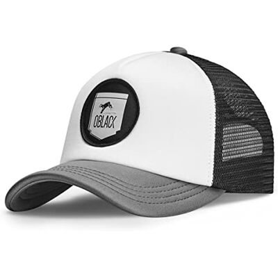 Oblack Trucker Classic OBL005 Baseballkeps Herr, Grå, one size Oblack Trucker Classic OBL005 Baseballkeps Herr, Grå, one size