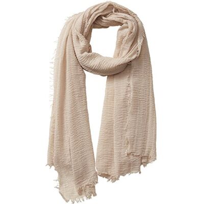 Hadley Wren Tickled Pink dam Classic Soft solid beige moderiktig halsduk, en storlek Hadley Wren Tickled Pink dam Classic Soft solid beige moderiktig halsduk, en storlek