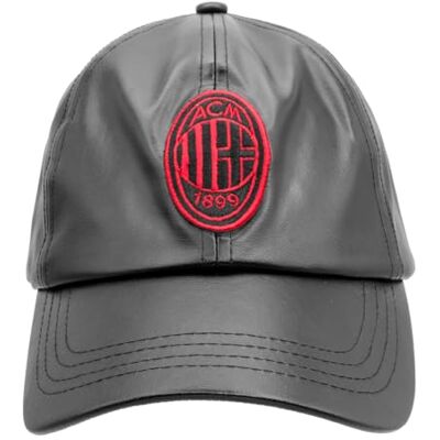 ACM 1899 Röd 100% PU Milan Broderi Konstläder Baseballkeps, Svart, one size ACM 1899 Röd 100% PU Milan Broderi Konstläder Baseballkeps, Svart, one size