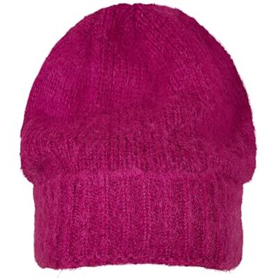 Flexfit Unisex mössa vuxen akryl angora beanie, stickad mössa för män och kvinnor i 4 färger, en storlek, fuchsia, En Storlek Flexfit Unisex mössa vuxen akryl angora beanie, stickad mössa för män och kvinnor i 4 färger, en storlek, fuchsia, En Storlek