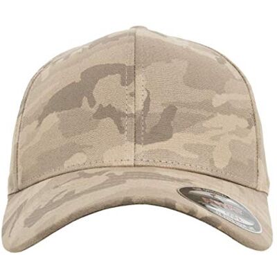Flexfit Lätt lock, dark beige camo, L/XL Flexfit Lätt lock, dark beige camo, L/XL