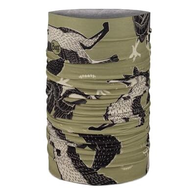 Buff CoolNet UV® flexibel halsvärmare, UPF50-skydd, lätt, elastisk, återvunnet material, sport, sommar khaki en storlek Buff CoolNet UV® flexibel halsvärmare, UPF50-skydd, lätt, elastisk, återvunnet material, sport, sommar khaki en storlek