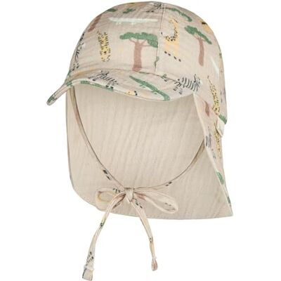 Sterntaler Schirmmütze Nackens. Safari solhatt, beige, 49 blandad baby Sterntaler Schirmmütze Nackens. Safari solhatt, beige, 49 blandad baby