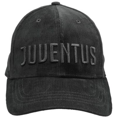 JUVENTUS Svart 100% CO Broderi Sammet Baseballkeps, Svart, one size JUVENTUS Svart 100% CO Broderi Sammet Baseballkeps, Svart, one size