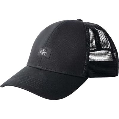 Calvin Men'sMonologo vävd lapp trucker LV04D5099GCap, svart, en storlek Calvin Men'sMonologo vävd lapp trucker LV04D5099GCap, svart, en storlek