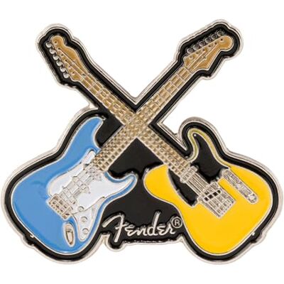 Fender Crossed Guitars Enamel Pin Fender Crossed Guitars Enamel Pin