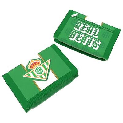 CYPBRANDS CyP Brands-Betis- plånbok, plånbok, plånbok, ungdoms plånbok med kardborreband, grön, officiell produkt, grön, Estandar CYPBRANDS CyP Brands-Betis- plånbok, plånbok, plånbok, ungdoms plånbok med kardborreband, grön, officiell produkt, grön, Estandar