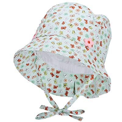 Sterntaler Unisex barn hatt fjärilar barnhatt, ljusgrön, normal, Ljusgrön Sterntaler Unisex barn hatt fjärilar barnhatt, ljusgrön, normal, Ljusgrön