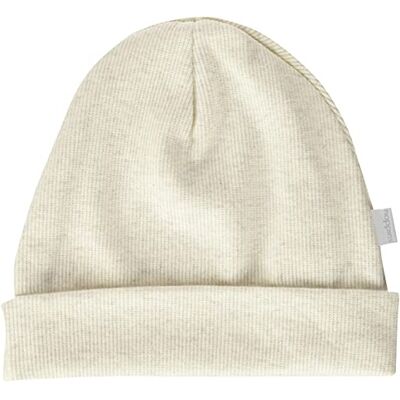 Noppies unisex baby U hatt ribbad nevel stängning, Ras1202 Havregryn -P611, 0-3 månader Noppies unisex baby U hatt ribbad nevel stängning, Ras1202 Havregryn -P611, 0-3 månader