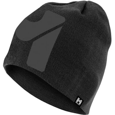 MILLET Beanie-logotyp, skidmössa/keps för män, Färg: grå, One size MILLET Beanie-logotyp, skidmössa/keps för män, Färg: grå, One size
