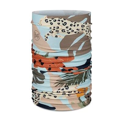 Buff Coolnet UV halsvärmare ungdom hals damask, Blå ström, one size Buff Coolnet UV halsvärmare ungdom hals damask, Blå ström, one size