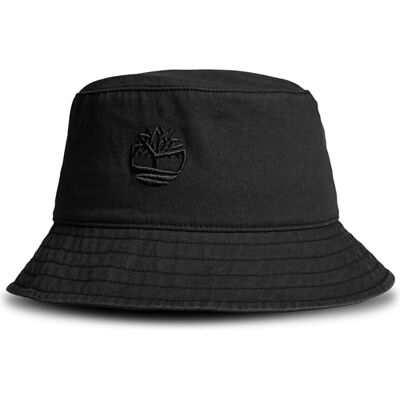 Timberland herr hinkhatt, bomullstwill, mjuk borstad finish, packbar solhatt, Svart, L-XL Timberland herr hinkhatt, bomullstwill, mjuk borstad finish, packbar solhatt, Svart, L-XL