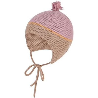 Sterntaler Stickad mössa lambsull, Pastellviolett, 49 Sterntaler Stickad mössa lambsull, Pastellviolett, 49