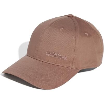adidas Uniseks BASEBALL CAP LINEAR OUTLINE, warm clay/white, XS-S adidas Uniseks BASEBALL CAP LINEAR OUTLINE, warm clay/white, XS-S