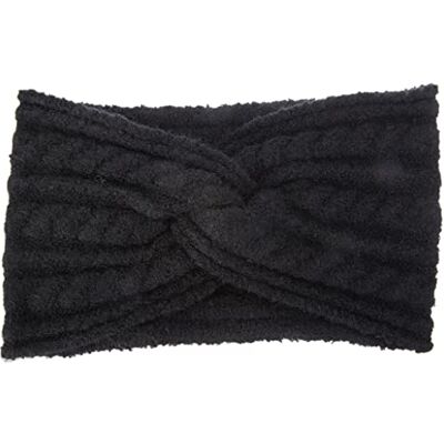 ONLY Kvinnors ONLSALLY LifeCable Knit Headwear, svart, en storlek ONLY Kvinnors ONLSALLY LifeCable Knit Headwear, svart, en storlek