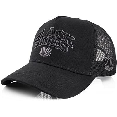 Blackskies Team Trucker Baseballkeps Herr dam paraply premium snapback mössa keps keps svart olivgrå, svart, En Storlek Blackskies Team Trucker Baseballkeps Herr dam paraply premium snapback mössa keps keps svart olivgrå, svart, En Storlek
