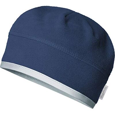 Playshoes Unisex barn fleece hjälmlämplig mössa, Blå (Marine 11), 51 cm Playshoes Unisex barn fleece hjälmlämplig mössa, Blå (Marine 11), 51 cm