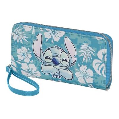 Disney Lilo och Stitch Aloha-Essential plånbok, blå, 19 x 10 cm, BLÅ, En storlek, Essential plånbok Aloha Disney Lilo och Stitch Aloha-Essential plånbok, blå, 19 x 10 cm, BLÅ, En storlek, Essential plånbok Aloha