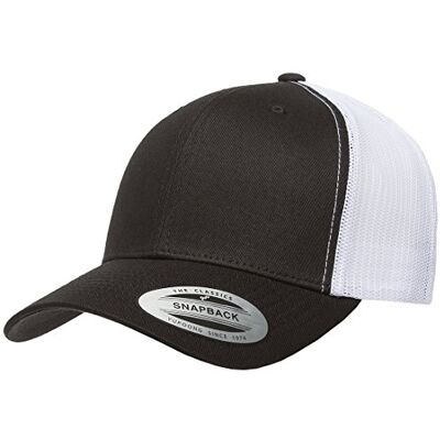 Yupoong herr truckerkeps keps keps, svart/vit, one size Yupoong herr truckerkeps keps keps, svart/vit, one size