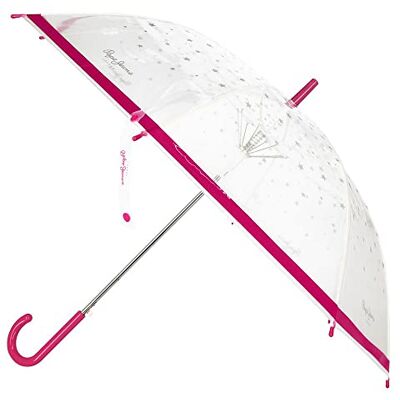 Pepe Jeans Hydra paraply rosa polyester med aluminiumstav, rosa, paraply, ROSA, paraply Pepe Jeans Hydra paraply rosa polyester med aluminiumstav, rosa, paraply, ROSA, paraply