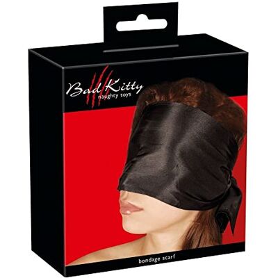 Bad Kitty Bondage-halsduk för dam, Black, 120 cm Bad Kitty Bondage-halsduk för dam, Black, 120 cm