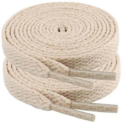 riemot 2 par skosnören platta slitstarka skoband ersättning fodral av polyester för sneakers, sportskor, löparskor, sneakers skospets, 2 par beige, 100 riemot 2 par skosnören platta slitstarka skoband ersättning fodral av polyester för sneakers, sportskor, löparskor, sneakers skospets, 2 par beige, 100