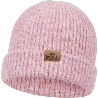 Lonsdale Unisex Bridport Beanie-mössa, aubergine, one size Lonsdale Unisex Bridport Beanie-mössa, aubergine, one size