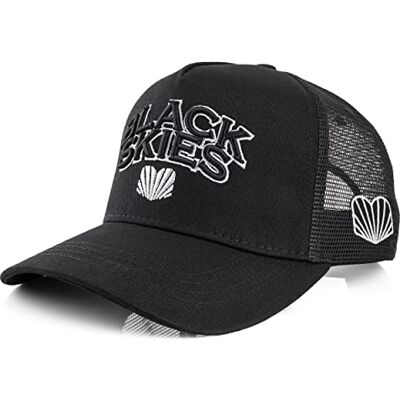 Blackskies Team Trucker Baseballkeps Herr dam paraply premium snapback mössa keps keps svart olivgrå, svart-ljusgrå, En Storlek Blackskies Team Trucker Baseballkeps Herr dam paraply premium snapback mössa keps keps svart olivgrå, svart-ljusgrå, En Storlek