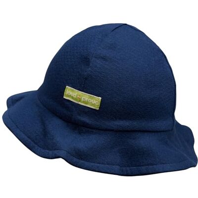 loud + proud unisex barn från muslin Jersey, gjord av ekologisk bomull, GOTS certifierad solhatt, Ultraamarin, 39-41 loud + proud unisex barn från muslin Jersey, gjord av ekologisk bomull, GOTS certifierad solhatt, Ultraamarin, 39-41