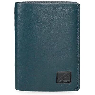 Pepe Jeans Chief Vertikal plånbok med handväska Blå 8,5x11,5x1 cms Läder, Blå, única, Vertikal plånbok Pepe Jeans Chief Vertikal plånbok med handväska Blå 8,5x11,5x1 cms Läder, Blå, única, Vertikal plånbok