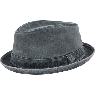 CHILLOUTS Unisex Sligohatt hatt, blue washed, 55-57 CHILLOUTS Unisex Sligohatt hatt, blue washed, 55-57