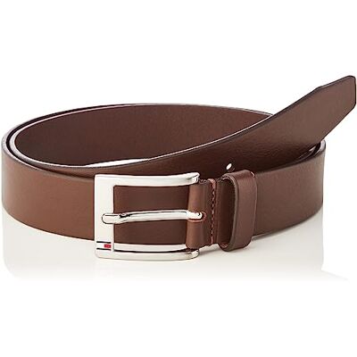Tommy Hilfiger Nya Aly Läderbälte för män, Testa Di Moro, W110 Tommy Hilfiger Nya Aly Läderbälte för män, Testa Di Moro, W110