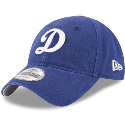 New Era Los Angeles Dodgers MLB Core klassisk blå justerbar 9Twenty keps New Era Los Angeles Dodgers MLB Core klassisk blå justerbar 9Twenty keps