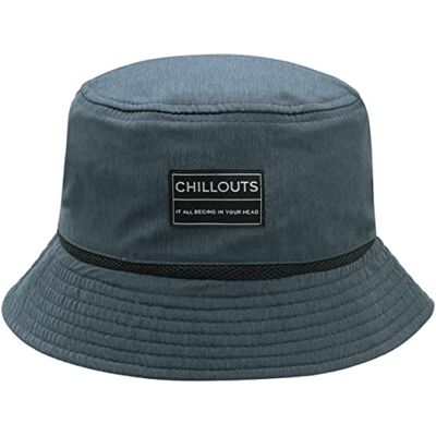 CHILLOUTS Unisex tivolihatt hatt, mörk petrol, L-XL CHILLOUTS Unisex tivolihatt hatt, mörk petrol, L-XL