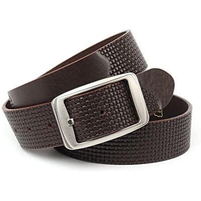Crown Anthoni krona unisex dambälte bälte, mörkbrun, 100, Mörkbrun, 100 cm Crown Anthoni krona unisex dambälte bälte, mörkbrun, 100, Mörkbrun, 100 cm